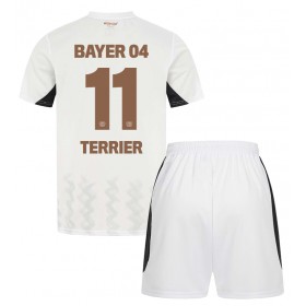 Bayer Leverkusen Martin Terrier #11 Auswärtstrikot 2024-25 Kurzarm (+ kurze hosen)